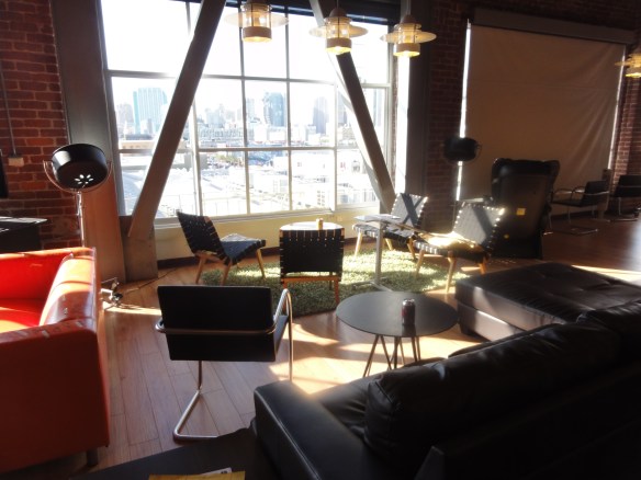 Ustream informal space next to Kitchen