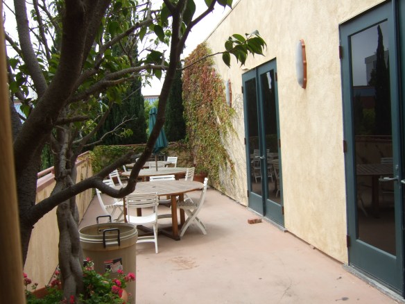 Outdoor decks are great areas for third spaces.  