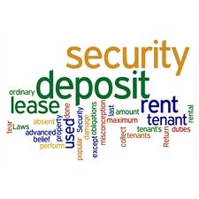 security deposit