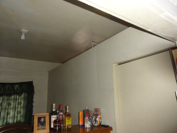 Original Drywall Ceiling Prior to Deconstruction
