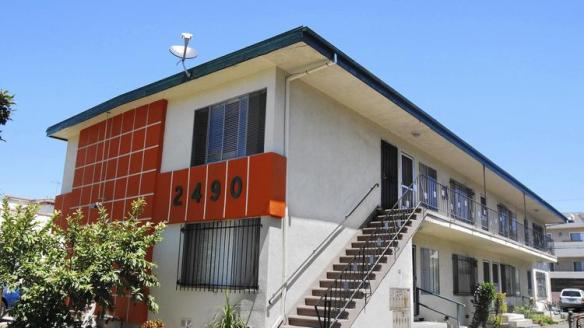 Each year, the Los Angeles housing department discovers 600 to 700 unapproved apartments. Above, this building on South Corinth Avenue was found to have bootleg apartments in 2008. It's now under different management. (Gary Friedman, Los Angeles Times